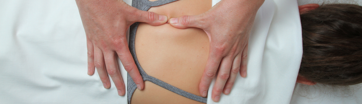 Bowen Therapy on Upper back